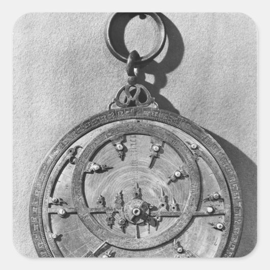 ムーア人のアストロラベ， Cordoba, 1054 スクエアシール (正面)