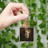 ムーア人のアフリカ絵画美術のポートレート キーホルダー (手)