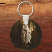 ムーア人のアフリカ絵画美術のポートレート キーホルダー (正面)