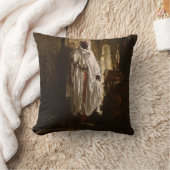 ムーア人のアフリカ絵画美術のポートレート クッション (ブランケット)