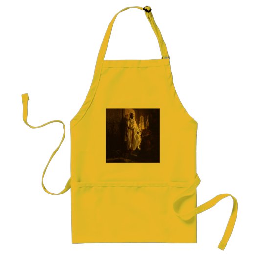 ムーア人のアフリカ絵画美術のポートレート スタンダードエプロン (正面)