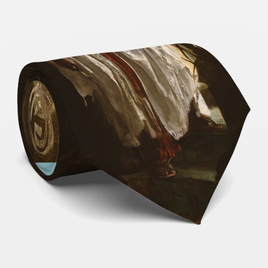 ムーア人のアフリカ絵画美術のポートレート ネクタイ (ロール)