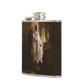 ムーア人のアフリカ絵画美術のポートレート フラスク (左)