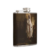 ムーア人のアフリカ絵画美術のポートレート フラスク (右)