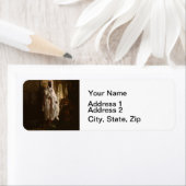 ムーア人のアフリカ絵画美術のポートレート ラベル (インサイチュ)