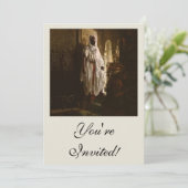 ムーア人のアフリカ絵画美術のポートレート 招待状 (スタンド正面)