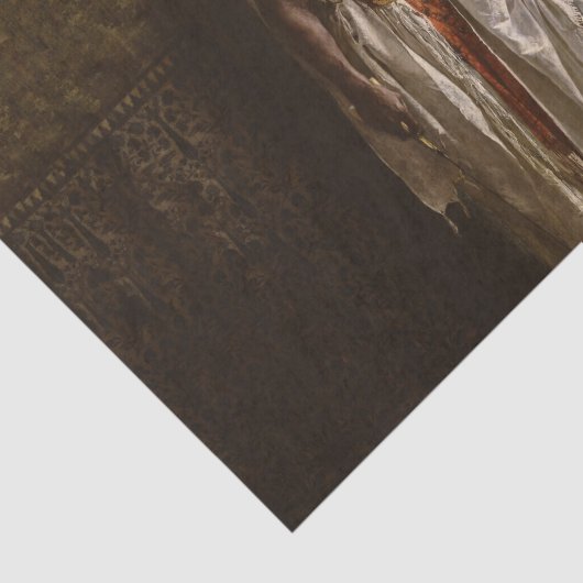 ムーア人のアフリカ絵画美術のポートレート 薄葉紙 (詳細)