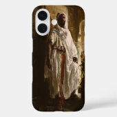 ムーア人のアフリカ絵画美術のポートレート Case-Mate iPhoneケース (裏面)