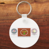 ムーア人のアメリカのキーチェーン キーホルダー (正面)