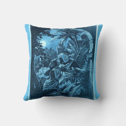 「ムーア人の恋人」 クッション (裏面)