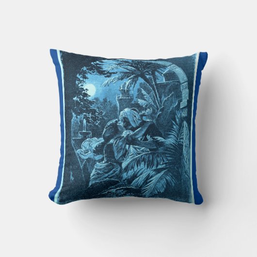 「ムーア人の恋人」 クッション (正面)