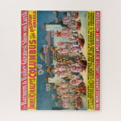 ムーア人の王の前のダンサーのサーカスのポスター ジグソーパズル (縦)