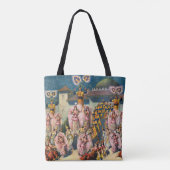 ムーア人の王の前のダンサーのサーカスのポスター トートバッグ (裏面)