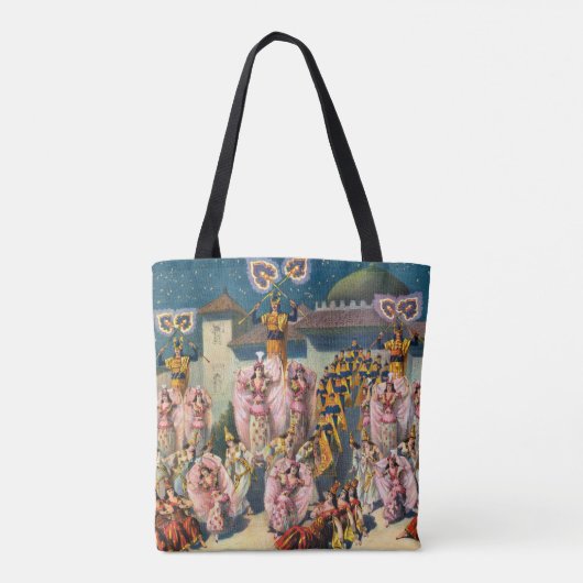 ムーア人の王の前のダンサーのサーカスのポスター トートバッグ (裏面)