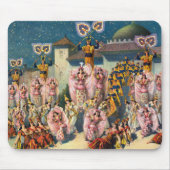 ムーア人の王の前のダンサーのサーカスのポスター マウスパッド (正面)