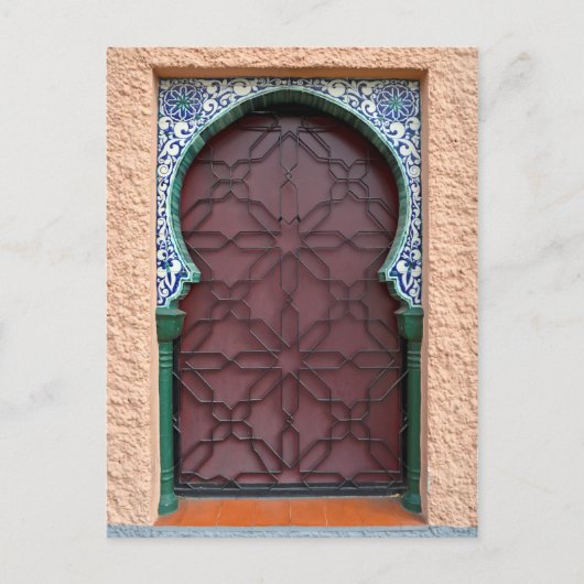 ムーア様式の建築はがき ポストカード (正面)