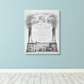 ムーア社トレードカード キャンバスプリント (インサイチュ (ウッドフロア))