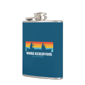 ムーア貯水池ニューハンプシャーカヌー フラスク (左)