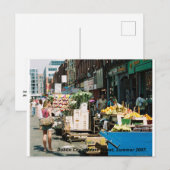 ムーア通りダブリンシティアイルランドホリデーポストカード ポストカード (正面/裏面)