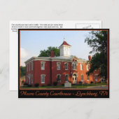 ムーア郡裁判所庁舎 - リンチバーグ、テネシー州 ポストカード (正面/裏面)