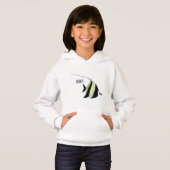 ムーア風のアイドルフィッシュ漫画イラストレーション (正面フル)