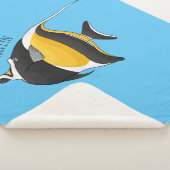 ムーア風のアイドルフィッシュ漫画イラストレーション シェルパブランケット (3/4)