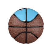 ムーア風のアイドルフィッシュ漫画イラストレーション ミニバスケットボール (右)