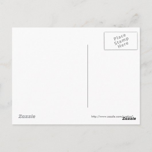 ムーア風のタイル ポストカード (裏面)