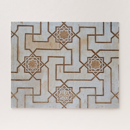 ムーア風モザイク困難なジグソーパズル ジグソーパズル (横)