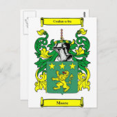 ムーア・コート・オブ・アームズ ポストカード (正面/裏面)