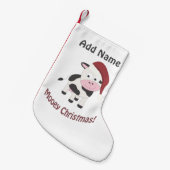 ムーイクリスマス！ スモールクリスマスストッキング (正面 (吊り時))