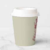 ムーイークリスマスウエスタンカウラバークラブクリスマスシーズン 紙コップ (右)