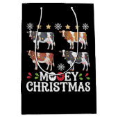 ムーイークリスマスカウラバーホリデーファーム農家 ミディアムペーパーバッグ (正面)