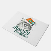ムーイ子猫クリスマス ドアマット (アングル)