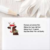 ムーイ・メリークリスマス・トナカイ ラベル (インサイチュ)