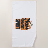 ムーウィーンの猫 ビーチタオル (正面)