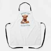 ムーオーアグレイビーの友情 エプロン (正面)
