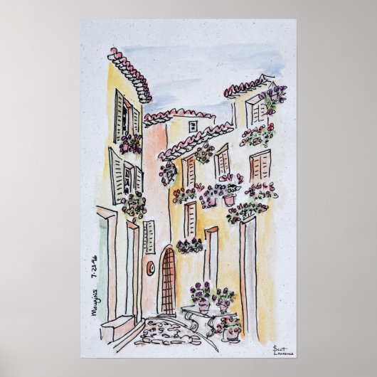 ムーギンズ村 | Provence,フランス南部 ポスター (正面)