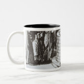 「ムーサからの密閉哲学者そして錬金術師、 ツートーンマグカップ (左)