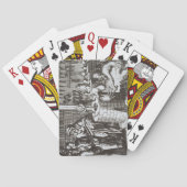 「ムーサからの密閉哲学者そして錬金術師、 トランプ (裏面)