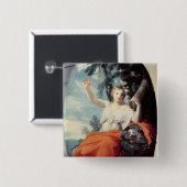 ムーサのウラニア1646-47年 缶バッジ (正面&裏面)