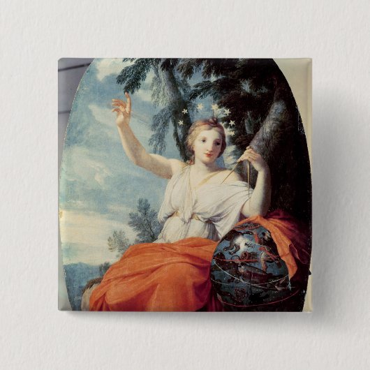 ムーサのウラニア1646-47年 缶バッジ (正面)