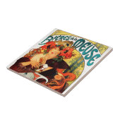 ムーサのタイルのアルフォンス島のミュシャビール タイル (側面)