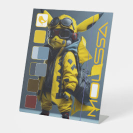 ムーサ 台座サイン