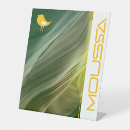 ムーサ 台座サイン