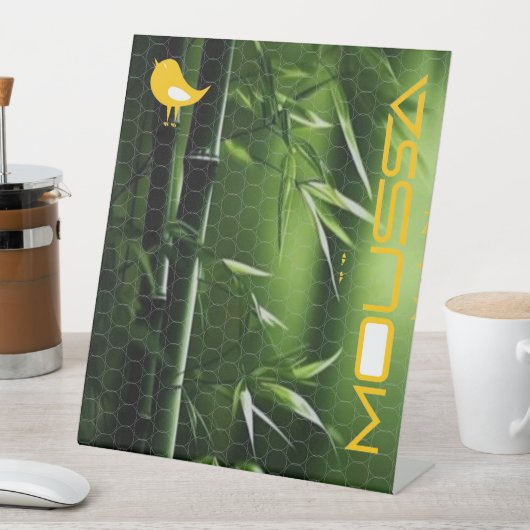 ムーサ 台座サイン (インサイチュ)