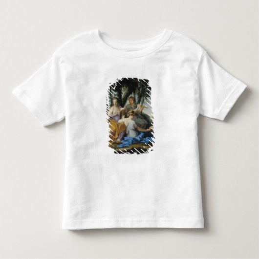 ムーサ、Clio、エウテルペおよびタリア、c.1652-55 トドラーTシャツ (正面)
