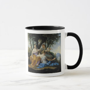 ムーサ、Clio、エウテルペおよびタリア、c.1652-55 マグカップ