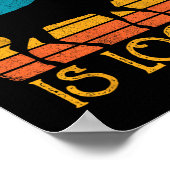 ムースおもしろいは身の回りの自由な動物のアパレル ポスター (角)