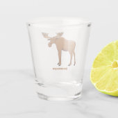 ムースおもしろいアニメイラストレーション ショットグラス (裏面)